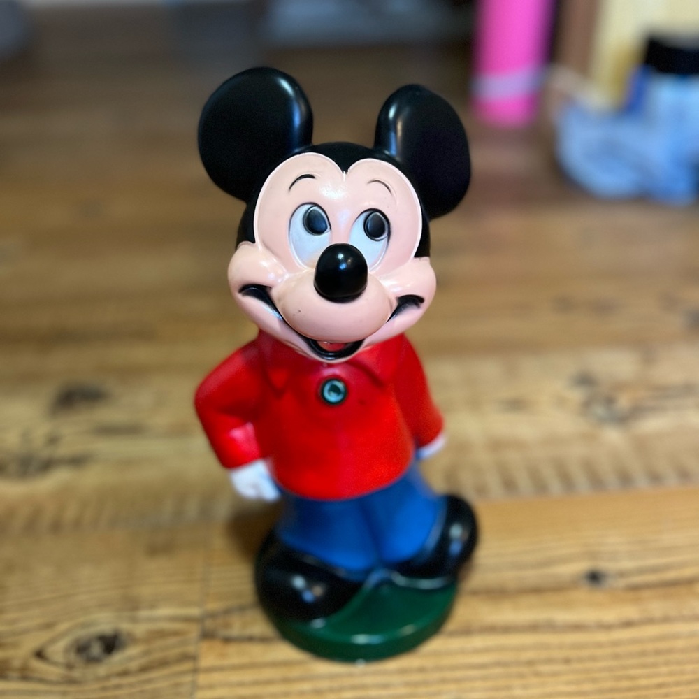 Vintage Mickey Mouse Coin Bank